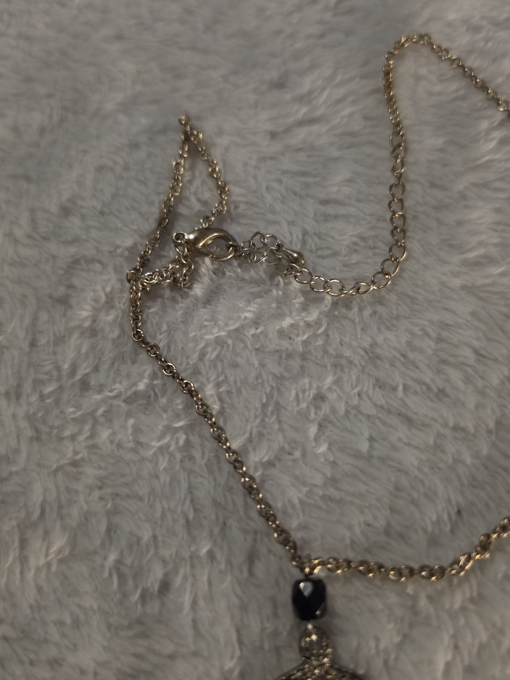 Silver-Tone Purple Pendant Necklace - Unbranded - Picture 14 of 14